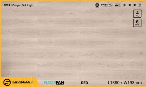 Sàn gỗ FP24 Canyon Oak Light - Công Ty Cổ Phần Floordi